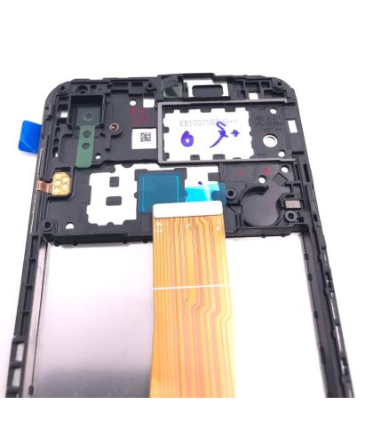 Pantalla Display Original Con Marco Samsung A02 Sm A022 Negro / Black