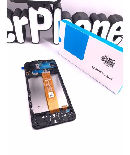Pantalla para Samsung A12 2020 Sm A125 Negro / Black