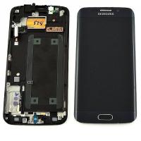 Pantalla Original Service Pack Samsung S6 Edge G925 Azul Oscuro GH97-17162A 17317A 17334A