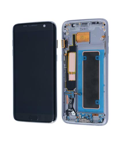 Pantalla Display Original Con Marco Samsung S7 Edge G935 Negro GH97-18533A