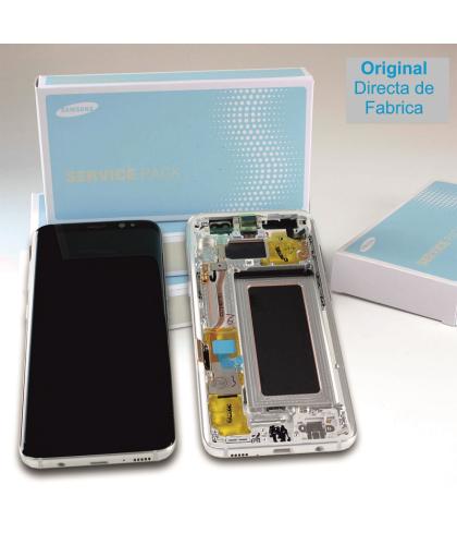 Pantalla Original Service Pack Samsung Galaxy S8 G950F Plata Gh97-20457B