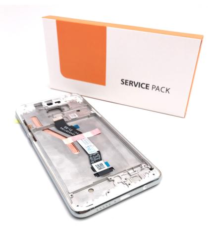 Pantalla Display Original Con Marco Xiaomi Redmi Note 8 Pro Blanco