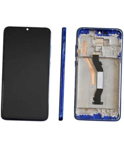 Pantalla Display Original Con Marco Xiaomi Redmi Note 8 Pro Azul