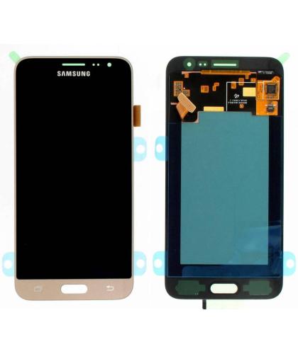 Pantalla Original Service Pack Samsung J3 2016 J320H Gh97-18414B 18748B Dorado Gold
