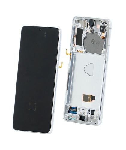 Pantalla Samsung Galaxy S21+ 5G G996 Phantom Silver Original Service Pack GH82-27268C/27267C/27272C