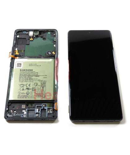 Pantalla Original Service Pack + Bateria Sm-A716 A71 5G 2020 Black Gh82-22804A