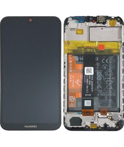 Pantalla Original Service Pack Huawei Y5 2019 + Battery BLACK 02352QNWBL