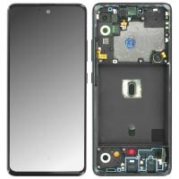 Pantalla Original Service Pack Samsung A51 5G A516 GH82-23124A 23100A Negro / Black