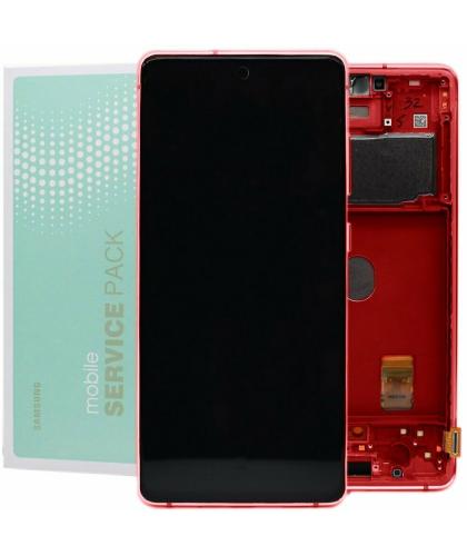 Pantalla Samsung Galaxy S20 Fe 4G/5G G780/G781 Cloud Red