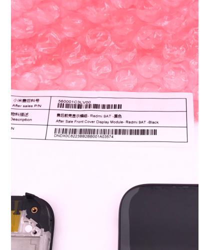 Pantalla Original Service Pack Xiaomi Redmi 9AT 9C 9A 10A 560001C3Lv00 Negro Black