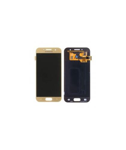 Pantalla Original Service Pack Samsung A3 A300 Dorado / Gold GH97-16747F