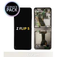 Pantalla Samsung Galaxy Z Flip-5 5G F731 Cream