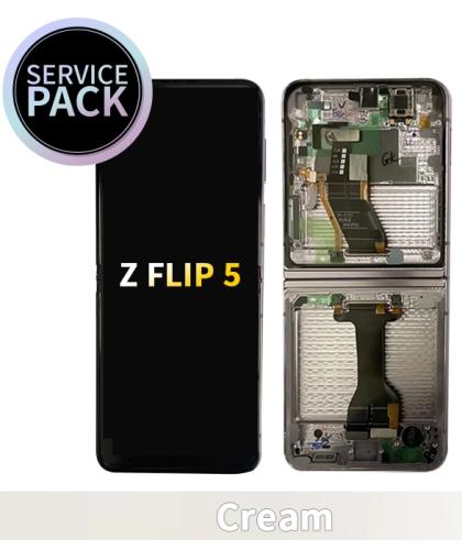 Pantalla Samsung Galaxy Z Flip-5 5G F731 Cream
