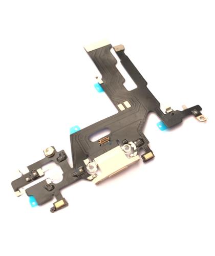 Placa + conector Dock Carga Para Apple iPhone 11 Blanco