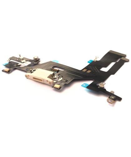 Placa + conector Dock Carga Para Apple iPhone 11 Blanco