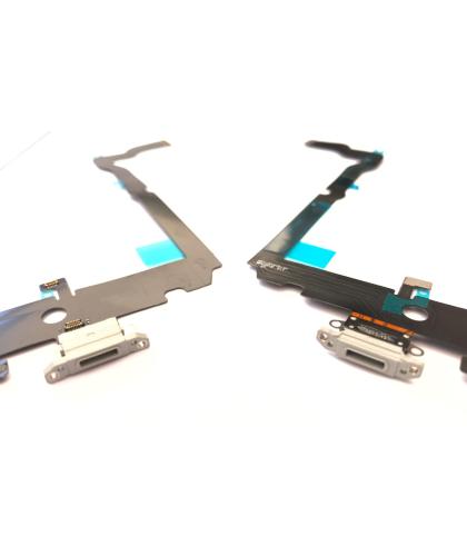 Placa + conector Dock Carga Para Apple iPhone XS Max Blanco
