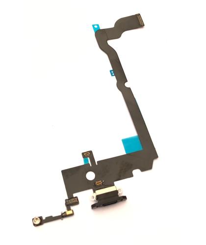 Placa + conector Dock Carga Para Apple iPhone XS Max Negro