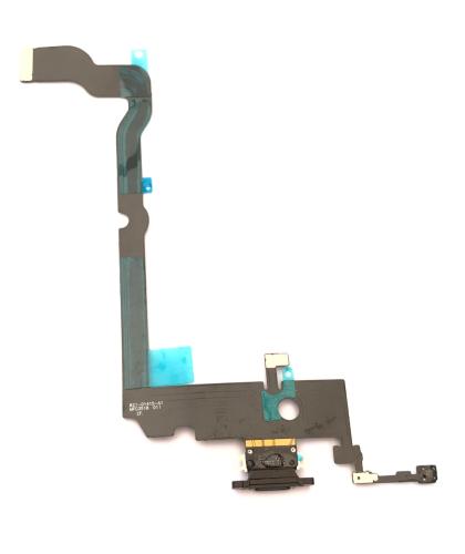 Placa + conector Dock Carga Para Apple iPhone XS Max Negro