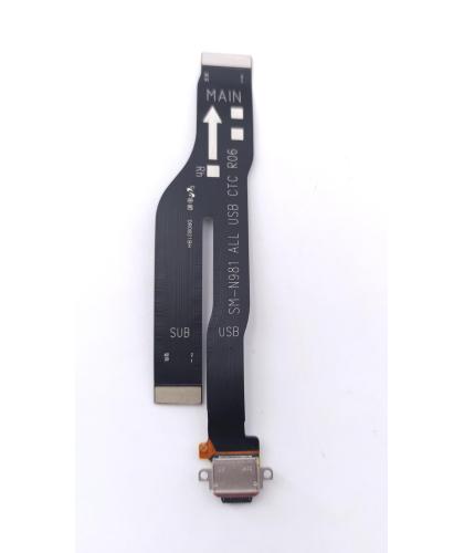 Placa + conector Dock Carga Para Samsung Galaxy Note 20 5G