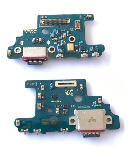 Placa + conector Dock Carga Para Samsung Galaxy S20+ Plus G985F