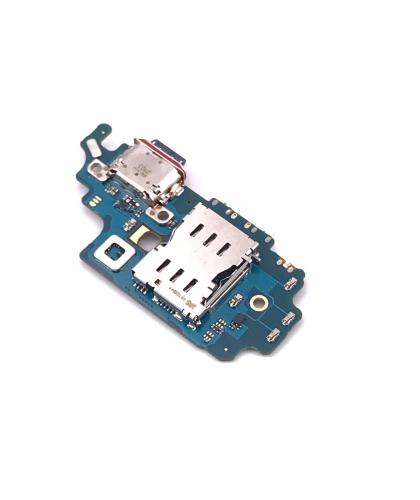 Placa + conector Dock Carga 48 h Para Samsung Galaxy S21 Ultra SM-G998