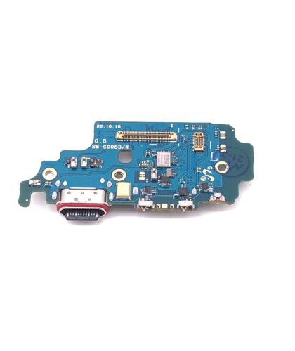 Placa + conector Dock Carga 48 h Para Samsung Galaxy S21 Ultra SM-G998