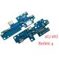 Placa + conector Dock Carga Para Xiaomi Redmi 4