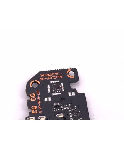 Placa + conector Dock Carga Para Xiaomi Redmi Note 9T