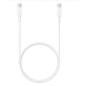 Cable Tipo C A Tipo C  3A  1.8 Metro Blanco Original Samsung Ep-Dw767Jwe  Acc006