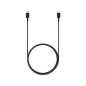 Cable Tipo C A Tipo C 5A  1.8 Metro Negro Original Samsung Ep-Dx510Jbe Acc009
