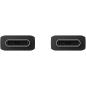 Cable Tipo C A Tipo C 5A  1.8 Metro Negro Original Samsung Ep-Dx510Jbe Acc009