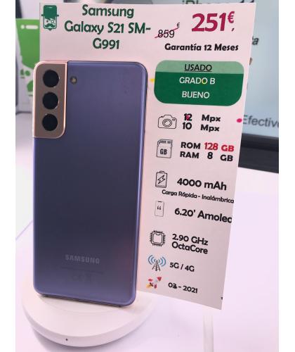Samsung Galaxy S21 SM-G991 128GB - Phantom violet - 247882