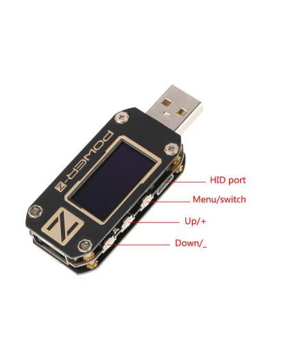 Voltimetro Digital Micro USB tipo C 48 H para reparacion de placa base de telefono, Detector portatil de corriente y voltaje, QC3.0/PD, POWER-Z