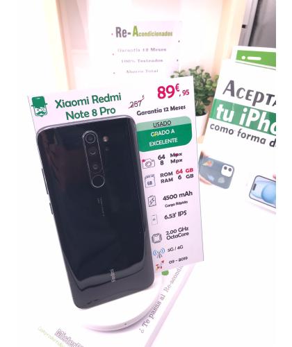 Xiaomi Redmi Note 8 Pro 64GB - Negro - 237220